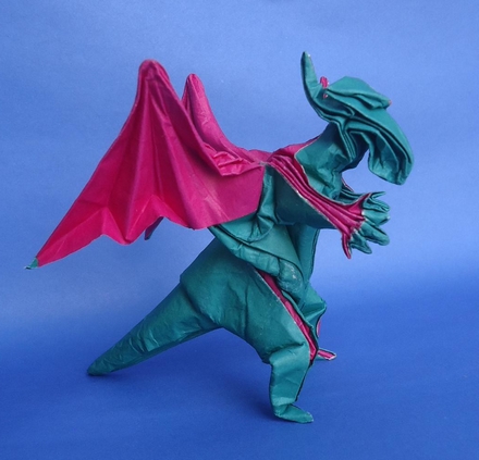 Origami Dragon 2.0 by Leonardo Pulido Martinez on giladorigami.com