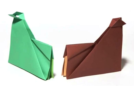 Origami Trebuchet by Seo Won Seon (Redpaper) on giladorigami.com