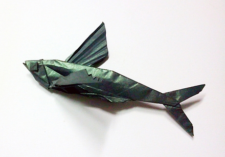 Origami Flying fish by Seo Won Seon (Redpaper) on giladorigami.com