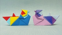 Origami Mandarin duck by Seo Won Seon (Redpaper) on giladorigami.com