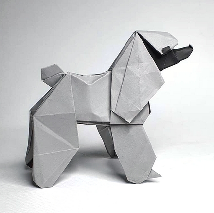 Origami Poodle by Seo Won Seon (Redpaper) on giladorigami.com
