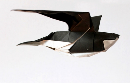 Origami Swallow - flying by Seo Won Seon (Redpaper) on giladorigami.com