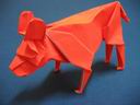 Origami Lycaon by Lionel Albertino on giladorigami.com