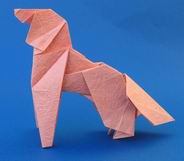 Origami Dog by Watanabe Dai on giladorigami.com