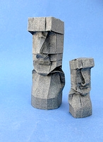 Origami Moai - Easter Island by Andrey Ermakov on giladorigami.com