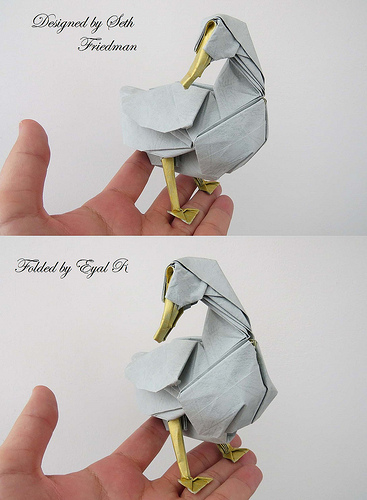Origami Pekin duck by Seth M. Friedman on giladorigami.com