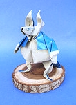 Origami Mr. Rabbit from Alice in Wonderland by Nicolas Gajardo Henriquez on giladorigami.com