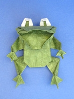 Origami Frog by Fernando Gilgado Gomez on giladorigami.com