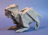 Origami Tiger by Issei Yoshino on giladorigami.com