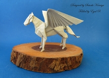 Origami Pegasus by Satoshi Kamiya on giladorigami.com