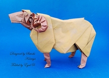 Origami Sheep by Satoshi Kamiya on giladorigami.com