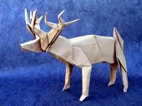 Origami Deer by Ronald Koh on giladorigami.com