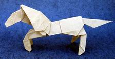 Origami Pony by Hideo Komatsu on giladorigami.com