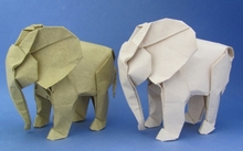 Origami Elephant by Sipho Mabona on giladorigami.com