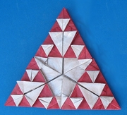 Origami Sierpinski Gasket L5 by Morisue Kei on giladorigami.com