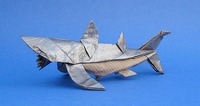 Origami Great white shark by Quentin Trollip on giladorigami.com