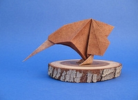 Origami Kiwi by Ryan Welsh on giladorigami.com