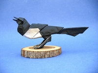 Origami Magpie by Ryan Welsh on giladorigami.com