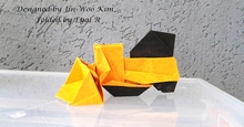Origami Bulldozer by Kim Jin Woo on giladorigami.com