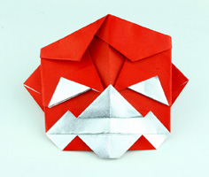 Origami Face by Mark Bolitho on giladorigami.com