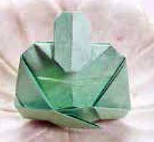 Origami Buddha - seated by Hanneke van der Kruit on giladorigami.com