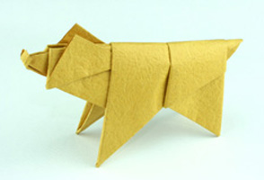 Origami Bear by Stephen O