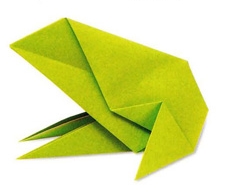 Origami Frog by Tony O