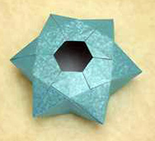 Origami Star dish by Francis Ow on giladorigami.com