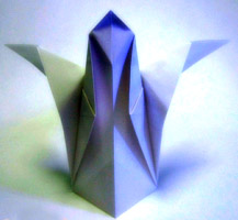Origami Angel of peace by David Wires (David Donahue) on giladorigami.com