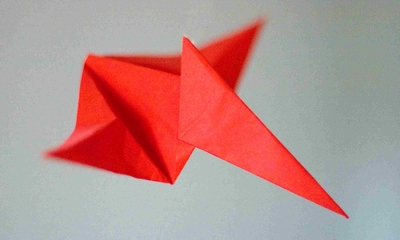 Origami Pteranodon by Nick Robinson and Mark Leonard on giladorigami.com