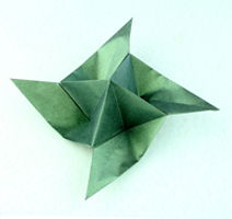 Origami Star form by Nick Robinson on giladorigami.com