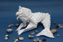 Origami Merlion 3.0 by Andrey Ermakov on giladorigami.com