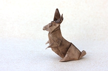 Origami Rabbit by Kunsulu Jilkishiyeva on giladorigami.com