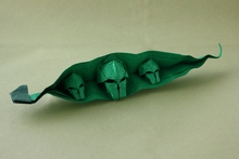 Origami Rest in peas by Sebastien Limet (Sebl) on giladorigami.com
