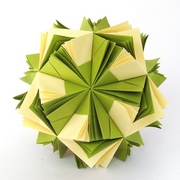 Origami Fluffy Sonobe by Maria Sinayskaya on giladorigami.com