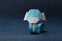 Origami Dratini by Adilio Toledo on giladorigami.com
