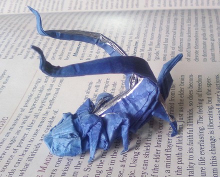 Origami Displacer beast by Miguel F. Romero on giladorigami.com
