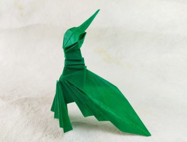 Origami Hummingbird by Miguel F. Romero on giladorigami.com