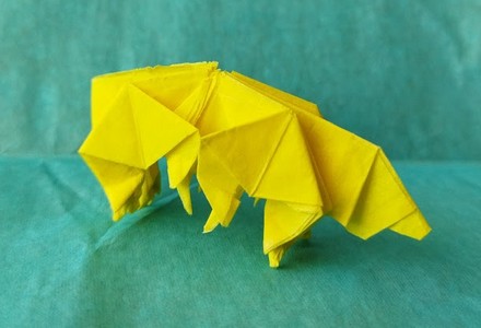 Origami Tardigrade by Miguel F. Romero on giladorigami.com