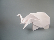 Origami Elephant by Lionel Albertino on giladorigami.com