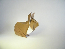 Origami Rabbit by Lee Armstrong on giladorigami.com