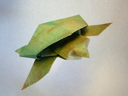 Origami Turtle by Lee Armstrong on giladorigami.com