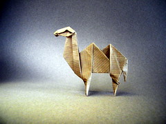 Origami Camel by Manuel Arroyo on giladorigami.com