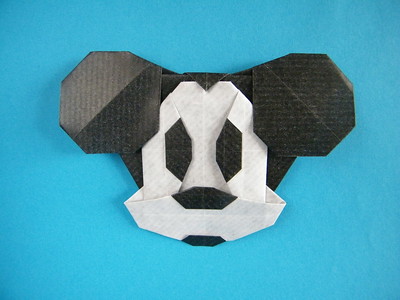 Origami Mickey Mouse pocket by Takashima Asake on giladorigami.com