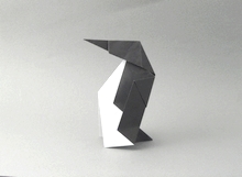 Origami Penguin by Michael Assis on giladorigami.com