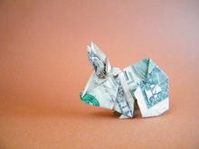 Origami Bunny by Perry Bailey on giladorigami.com