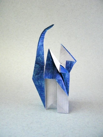 Origami Cat by Daniel Bermejo Sanchez on giladorigami.com