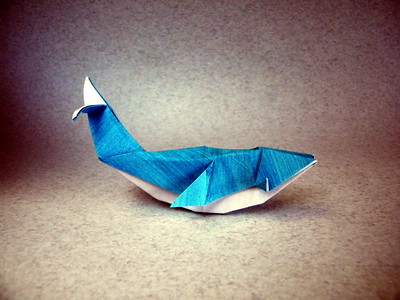 Origami Whale by Daniel Bermejo Sanchez on giladorigami.com