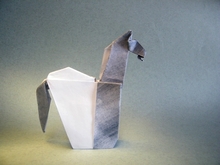 Origami Horse or bookmark by Evi Binzinger on giladorigami.com