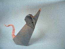 Origami Mouse by Christophe Boudias on giladorigami.com